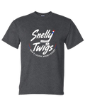 Dark Heather Gray Snelly Twigs T-Shirt